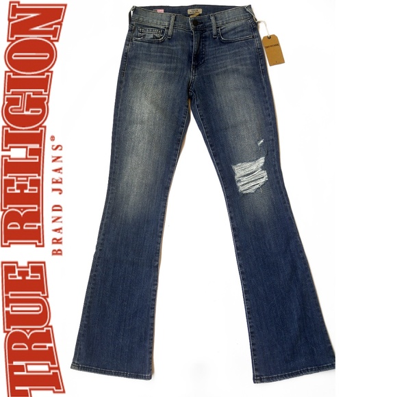 True Religion Denim - New True Religion Womens Becca Jeans 26x31 Bootcut